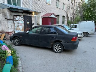 1996 Honda Civic VI, чёрный, 125000 рублей, вид 4