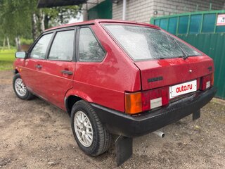 1994 Lada (ВАЗ) 21096, красный, 190000 рублей, вид 2