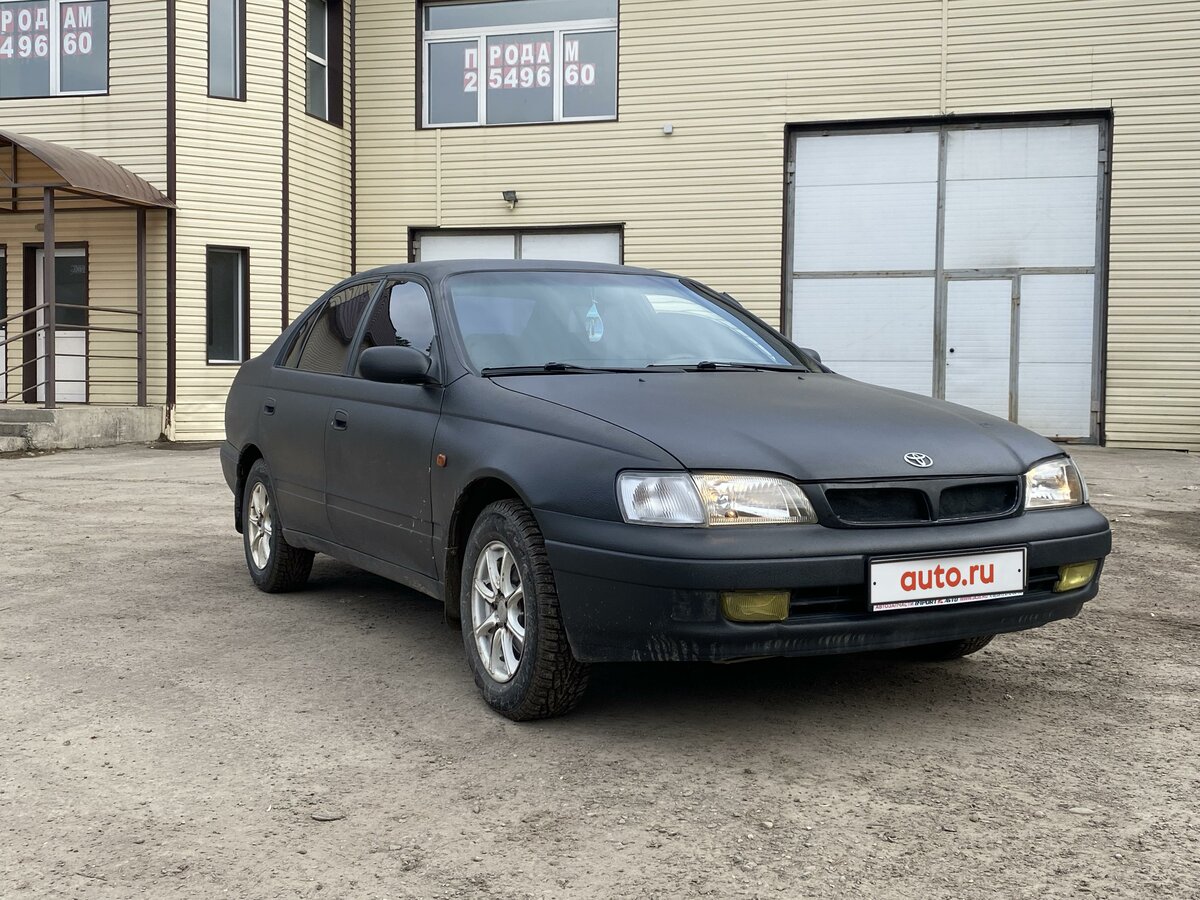 Купить бу Toyota Carina E 1992-1998 1.6 MT (116 л.с.) бензин механика в  Красноярске: чёрный Тойота Карина Е 1997 седан 1997 года на Авто.ру ID  1122763799