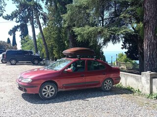 2000 Renault Megane I Рестайлинг, пурпурный, 270000 рублей, вид 1