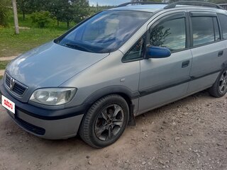 2001 Opel Zafira A, серебристый, 320000 рублей, вид 1