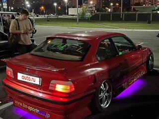 1993 BMW 3 серии 325i III (E36), красный, 760000 рублей, вид 1