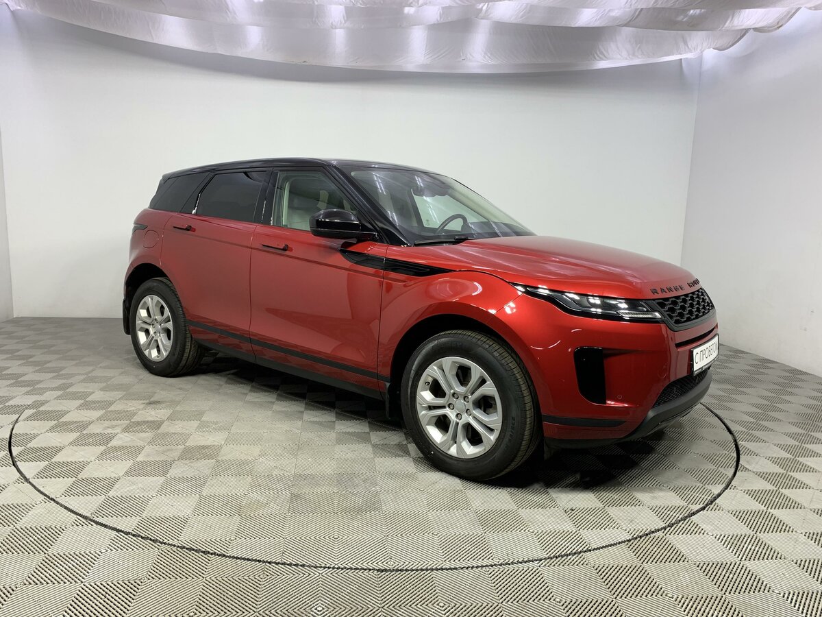 Range Rover Evoque 2019 красный