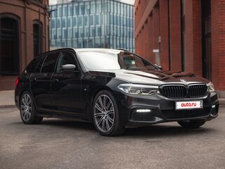2019 BMW 5 серии 520d xDrive VII (G30/G31), чёрный, 2850000 рублей, вид 1