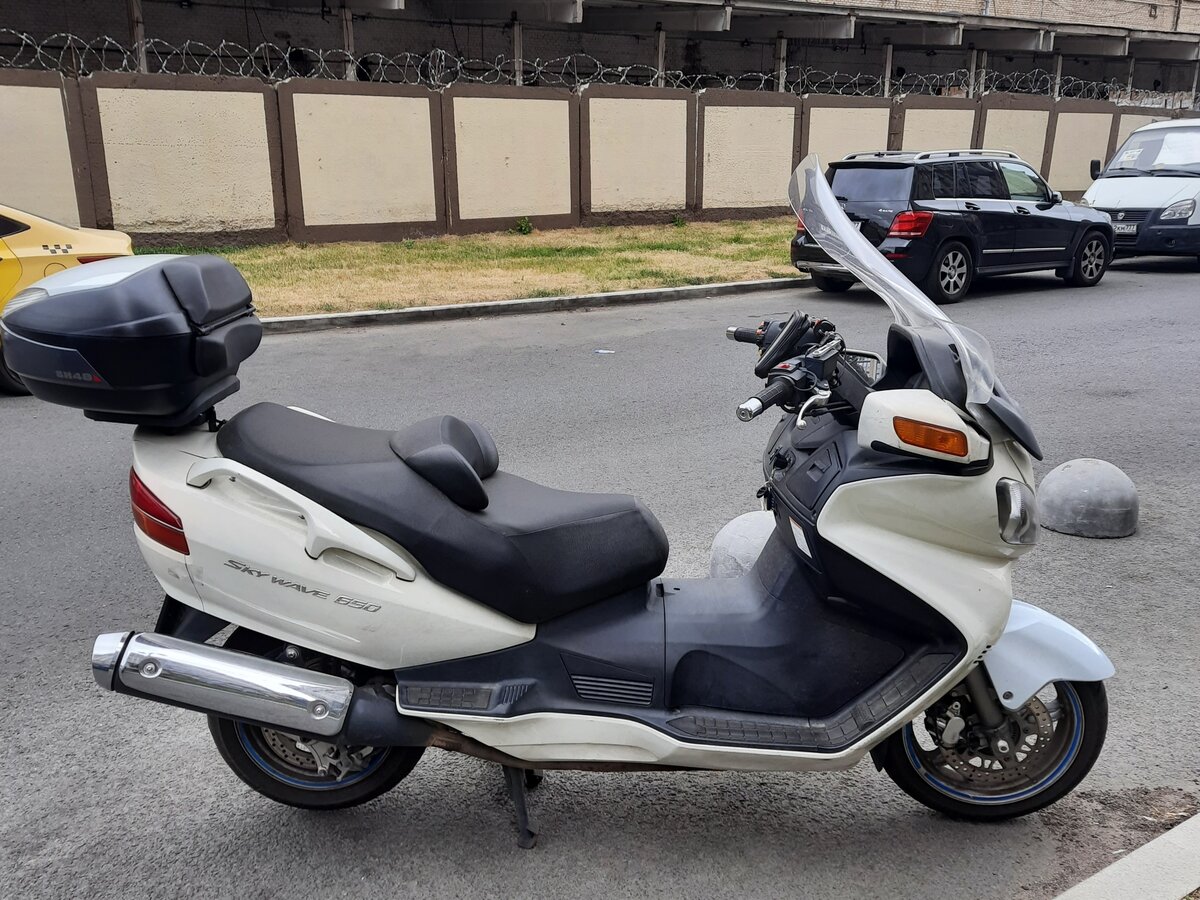 Подержанный Suzuki Burgman (SkyWave) 650 инжектор Вариатор