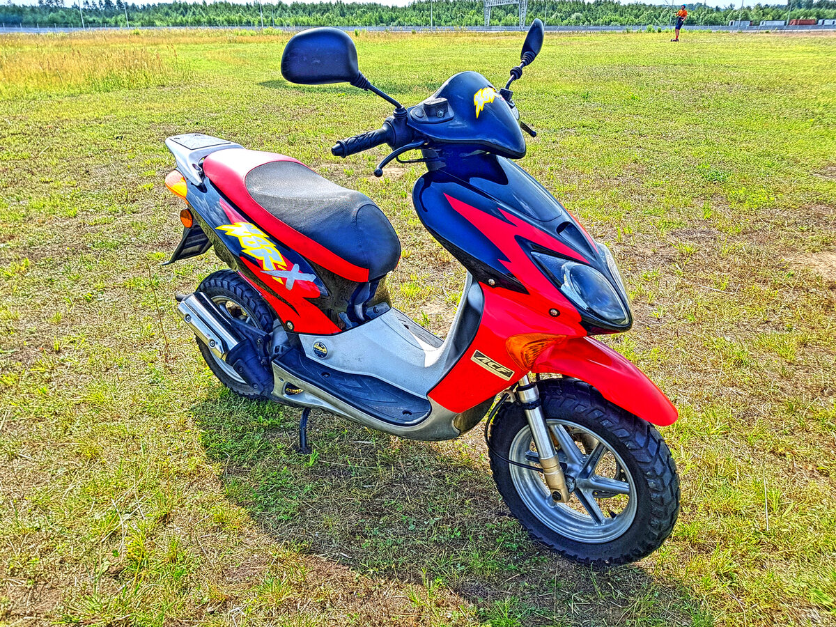 Купить б/у Honda X8R-S карбюратор Вариатор в Балашихе: красный 2002 ...