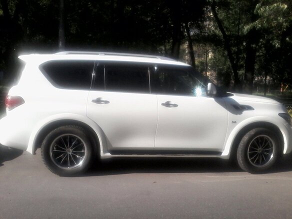 2013 Infiniti QX80 I, белый