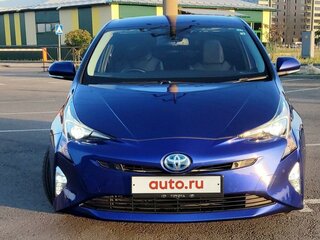 2016 Toyota Prius IV (XW50), синий, 1680000 рублей, вид 1