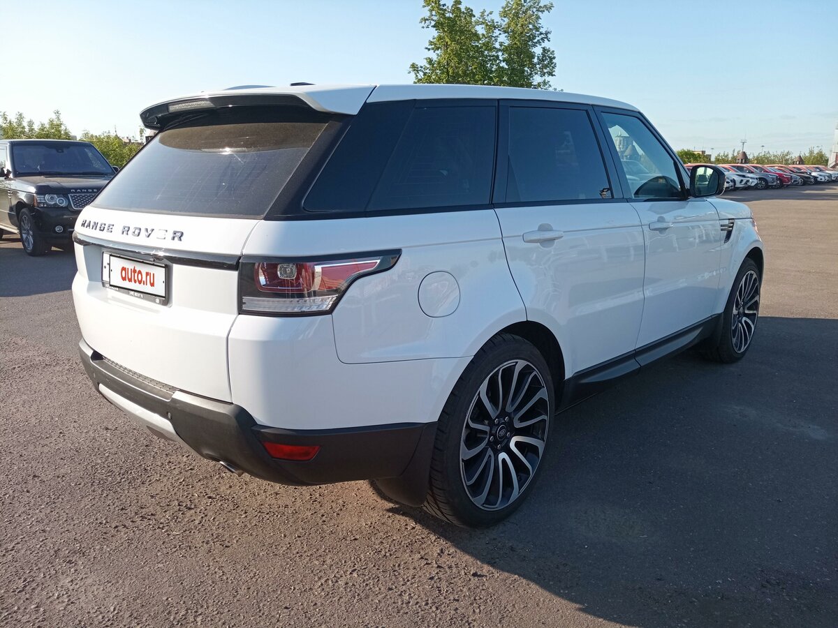 Land Rover range Rover Sport II Р±РµР»С‹Р№