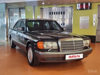 1991 Mercedes-Benz S-Класс 560 II (W126) Рестайлинг, чёрный, 6050000 рублей, вид 1