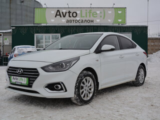 2018 Hyundai Solaris II, белый, 1149000 рублей, вид 1