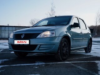 2011 Renault Logan I Рестайлинг, синий, 420000 рублей, вид 1