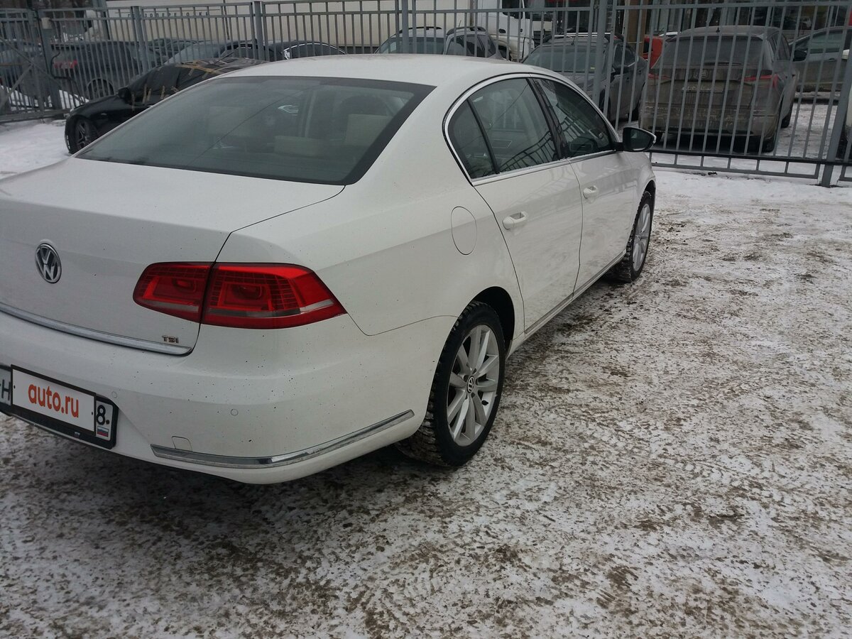 Passat b7 белый