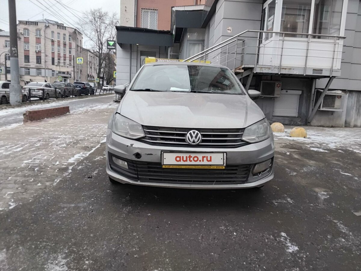 Купить б/у Volkswagen Polo V Рестайлинг 1.6 AT (110 л.с.) бензин ...