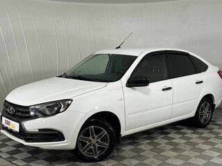 2019 Lada (ВАЗ) Granta I Рестайлинг, белый, 707000 рублей, вид 1
