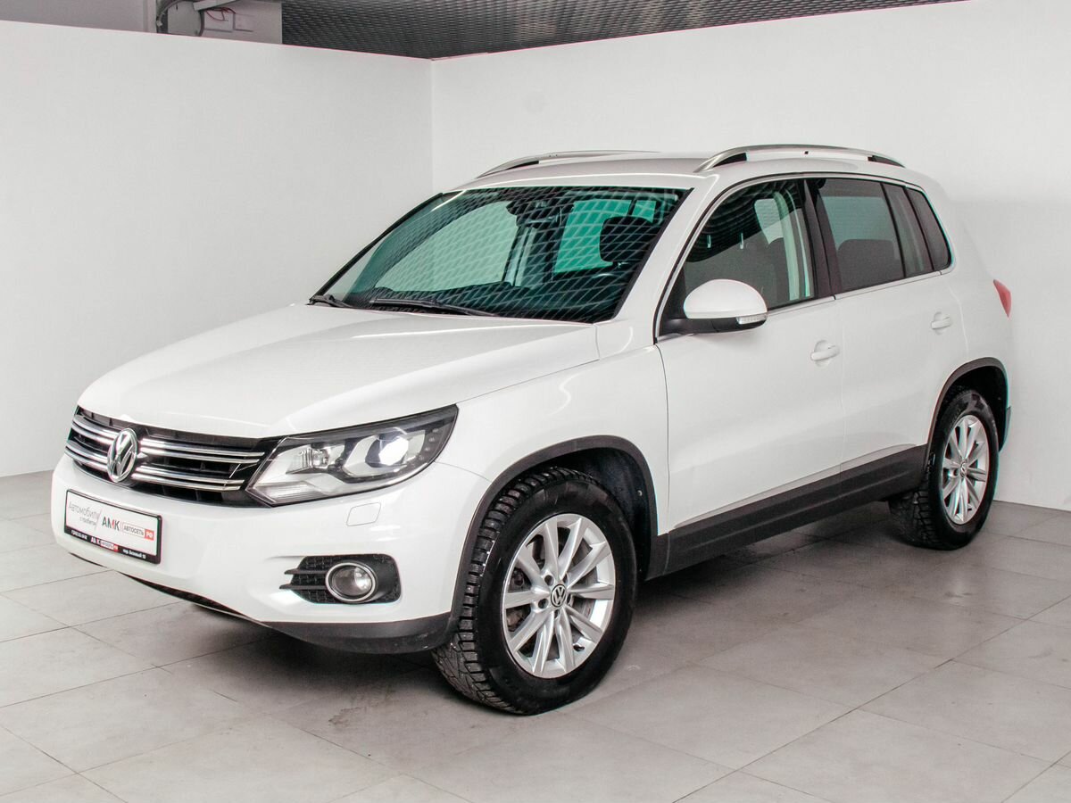 Tiguan 1 белый перламутр