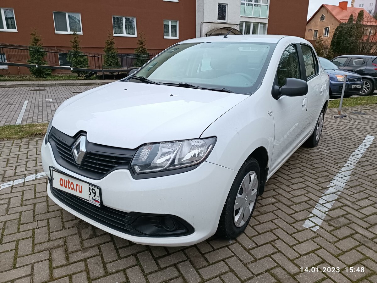 Купить б/у Renault Logan II 1.6 MT (82 л.с.) бензин механика в ...