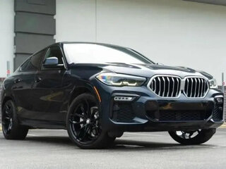 2021 BMW X6 40i III (G06), чёрный, 5900013 рублей, вид 1
