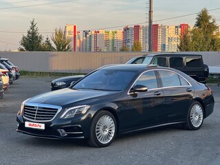 2015 Mercedes-Benz S-Класс 500 Long VI (W222, C217), чёрный, 4300000 рублей, вид 1