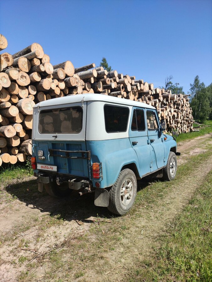 Уаз 31514 синий