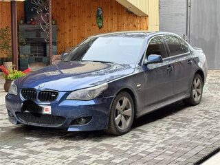 2009 BMW 5 серии 525xi V (E60/E61) Рестайлинг, синий, 950000 рублей, вид 1