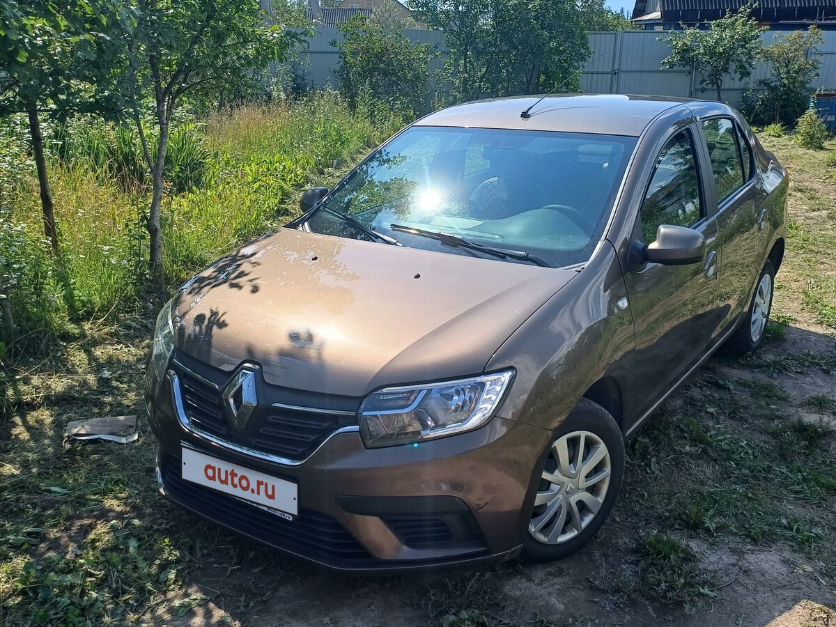 Купить б/у Renault Logan II Рестайлинг 1.6 AT (102 л.с.) бензин автомат ...