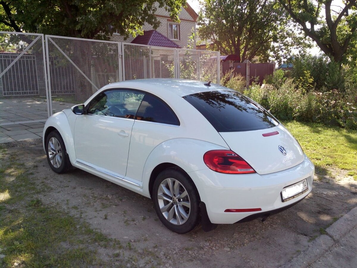 Volkswagen Beetle Р±РµР»С‹Р№