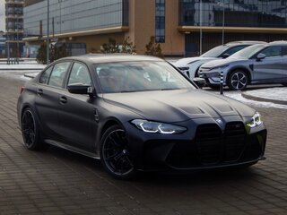 2021 BMW M3 Competition Package VI (G80), чёрный, 6454050 рублей, вид 2
