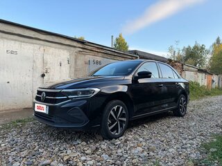 2021 Volkswagen Polo VI, чёрный, 1770000 рублей, вид 1