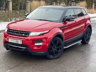 2012 Land Rover Range Rover Evoque 6-speed I, красный, 1490000 рублей, вид 1