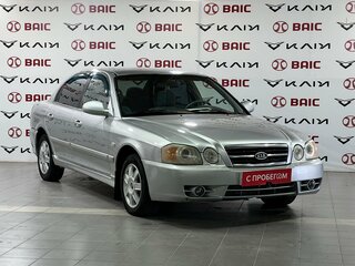 2004 Kia Magentis I Рестайлинг, серебристый, 420000 рублей, вид 1
