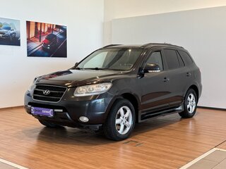 2008 Hyundai Santa Fe II, чёрный, 800000 рублей, вид 1