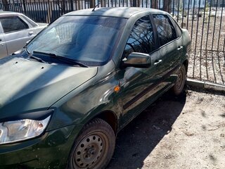2013 Lada (ВАЗ) Granta I, зелёный, 670000 рублей, вид 1