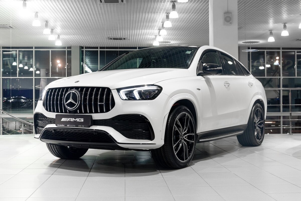 Белый мерседес gle