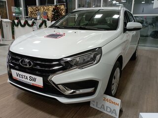 2025 Lada (ВАЗ) Vesta SW I Рестайлинг (NG), белый, 1931000 рублей, вид 1