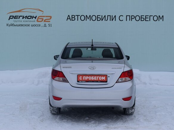 2013 Hyundai Solaris I, серебристый - вид 5