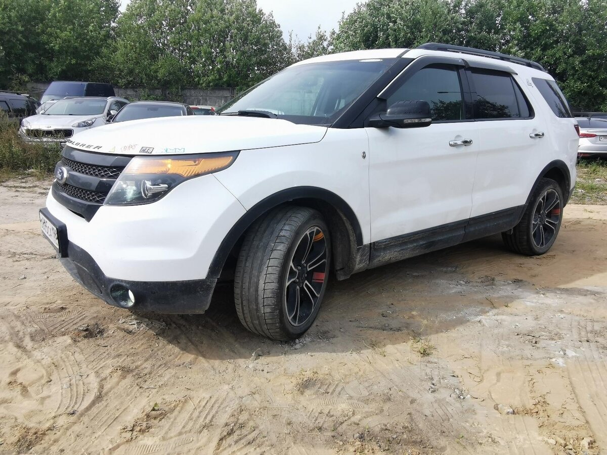 Ford Explorer 2015 Р±РµР»С‹Р№