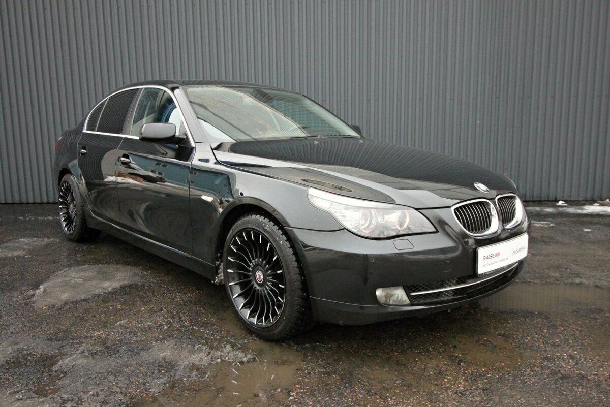 Bmw e60 черная
