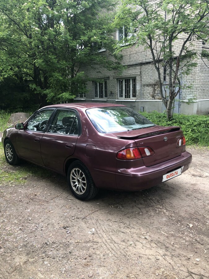 Тойота королла е110 рестайлинг