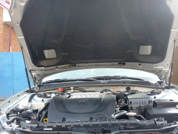 2011 Hyundai Sonata ТагАЗ IV (EF) Рестайлинг, серебристый - вид 14