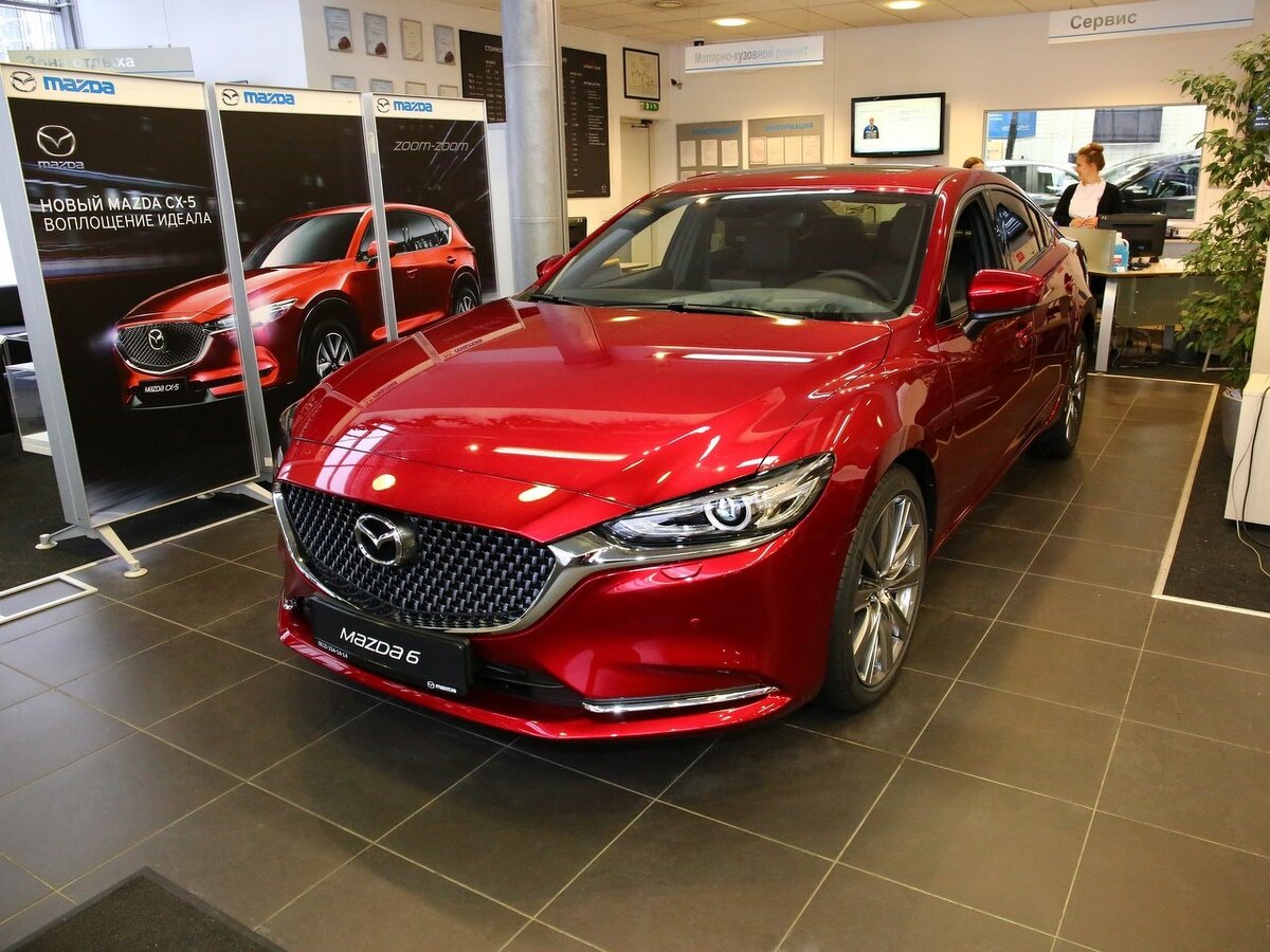 Обновленная Мазда 6 2019