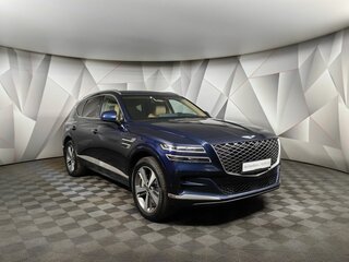 2021 Genesis GV80 I, синий, 4149000 рублей, вид 3