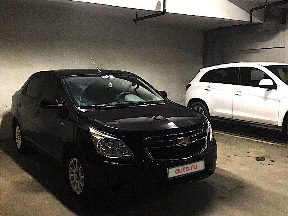 Chevrolet Cobalt 2004 седан чёрного цвета