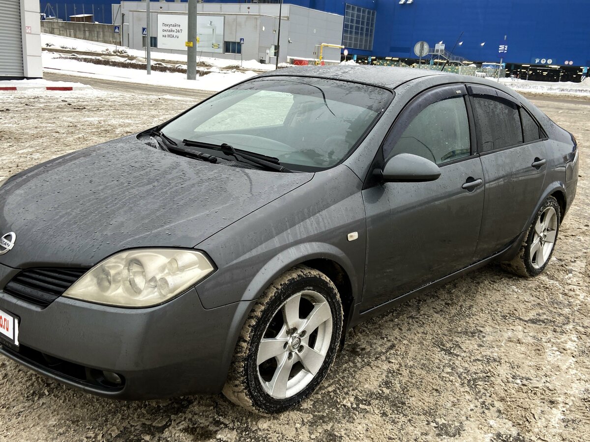 Купить б/у Nissan Primera III (P12) 1.8 MT (116 л.с.) бензин механика в Москве: 