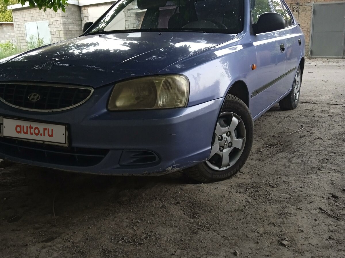 Купить б/у Hyundai Accent II ТагАЗ 1.5 MT (102 л.с.) бензин механика в ...