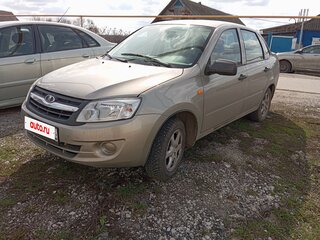 2012 Lada (ВАЗ) Granta I, серый, 495000 рублей, вид 1