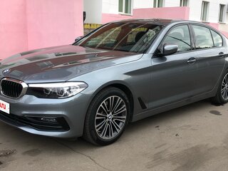 2019 BMW 5 серии 520d VII (G30/G31), серый, 3350000 рублей, вид 1
