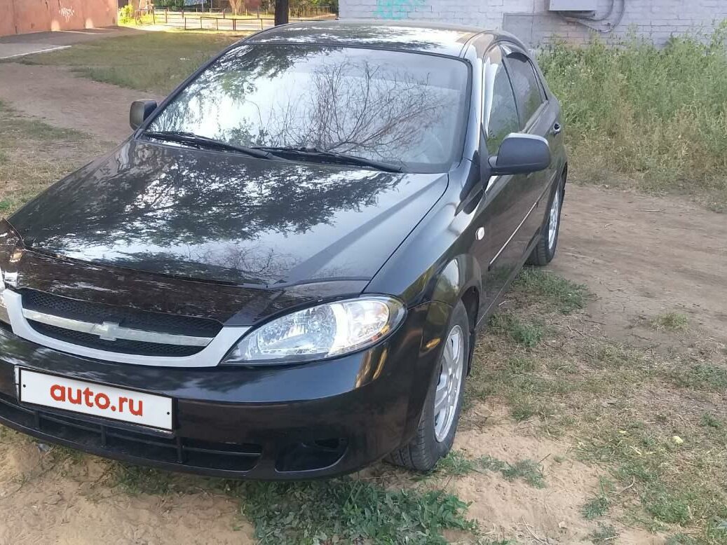 Chevrolet Lacetti 2004 чёрная