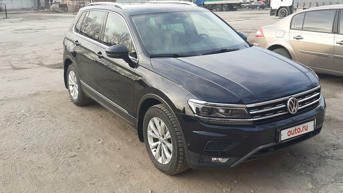 Volkswagen tiguan черный