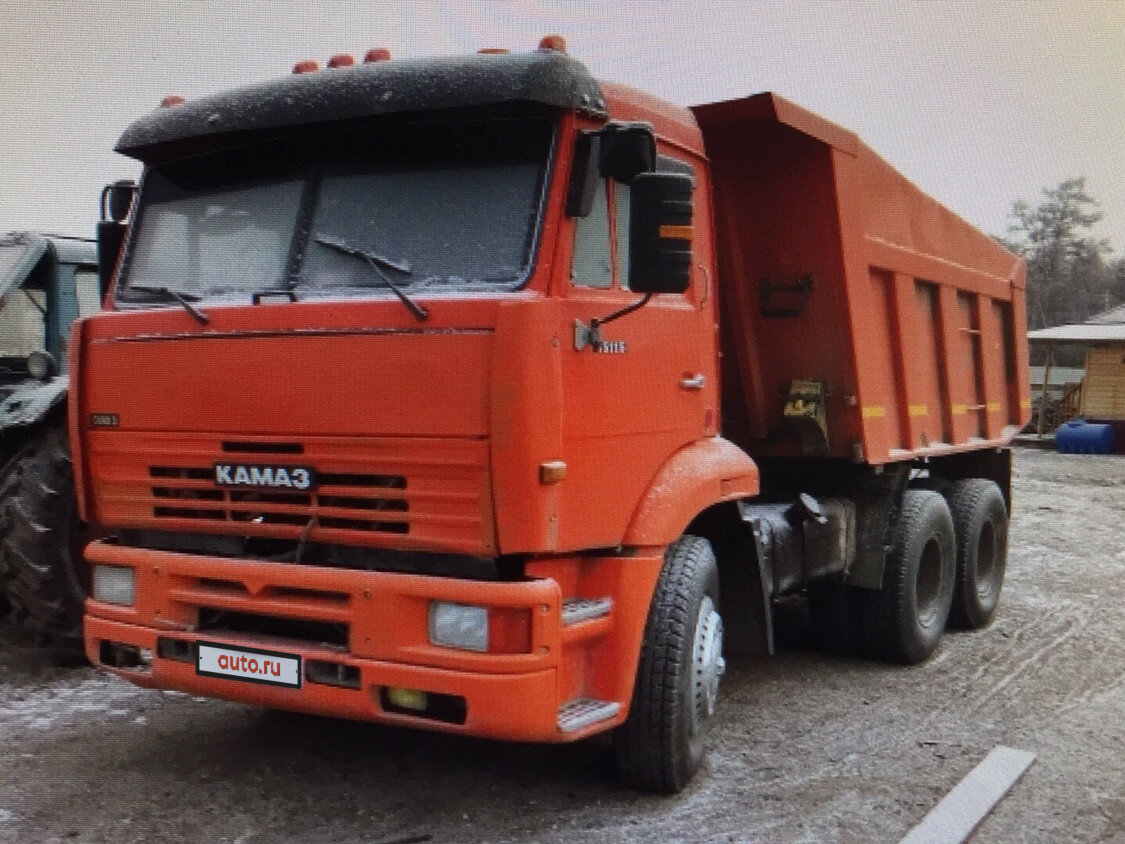 КАМАЗ 65115 тягач тюнингованный